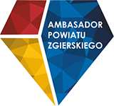 Logotyp Ambasadora Powiatu Zgierskiego